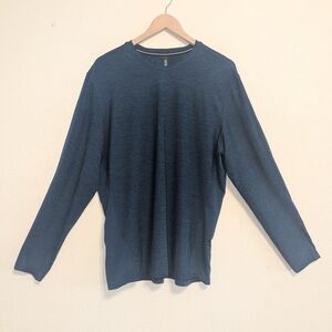 Ten Thousand Shirt Mens The Versatile Long Sleeve Activewear Size XL Blue